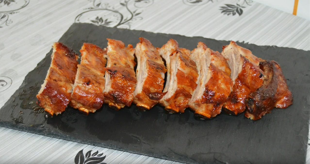 Costillas a la Barbacoa y Miel